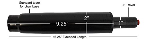 Heavy Duty 5" Stroke Replacement Office Chair Gas Lift Cylinder Pneumatic Shock - S6111-HD