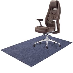 breenhill chair mat for hard floor 47″x27″ floor protector desk area mat for rolling chair