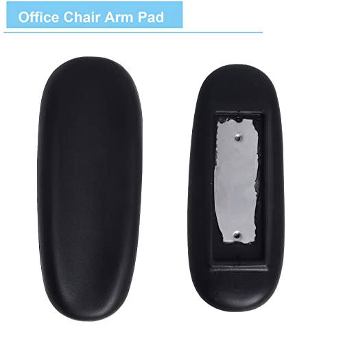 Podoy Office Chair Arm Rest Replacement Pad 10" 4" Part Armrest Cover #1043 for Office Desk Parts (Pack of 2)