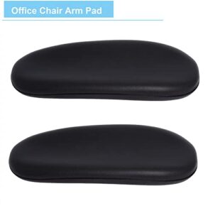 Podoy Office Chair Arm Rest Replacement Pad 10" 4" Part Armrest Cover #1043 for Office Desk Parts (Pack of 2)