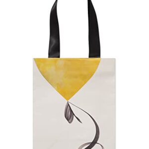 Papyrus 9" Medium Gift Bag (Gold Balloon) for Birthdays, Weddings, Bridal Showers, Baby Showers and All Occasions (1 Bag)