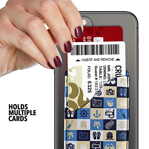 Cruise Card Holder Phone Pouch Wallet for Ship ID Key Cards Cruise Essential