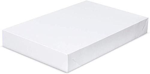 White Assorted Size Gift Wrap Packaging Present Boxes - Two Packs of 10 Boxes Each