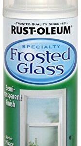 Rust-Oleum 1903830 Frosted Glass Spray Paint, 11 oz, Frosted Glass