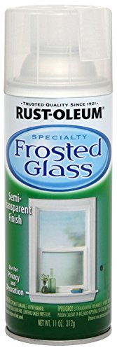 Rust-Oleum 1903830 Frosted Glass Spray Paint, 11 oz, Frosted Glass