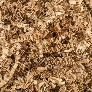 MagicWater Supply Crinkle Cut Paper Shred Filler (1/2 LB) for Gift Wrapping & Basket Filling - Kraft