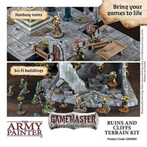 The Army Painter Dungeons and Dragons Starter Terrain Paint Set with 5 Terrain Paint, 1 Spray, Basing Materials Gamemaster (Wilderness & Woodland Terrain Paint Starter Set)