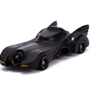 Jada Toys Nano Hollywood Rides Batman Returns Batmobile 3 PK, Black