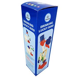 C&H Solutions Drinking Bird,Nostalgic Drinking Bird (Blue)