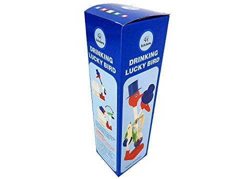 C&H Solutions Drinking Bird,Nostalgic Drinking Bird (Blue)