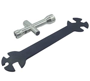 hoplex rc car wrench multi-function wrench turnbuckle wrench with cross wrench for rc car repair work