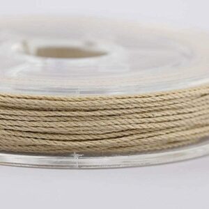 Waxed Cotton Rigging Thread Choice of Colour/Size Model Boat Fittings (0.3)