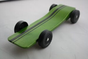 derby dust car kit fast speed complete ready to assemble for pine wood car derby -physics lecture