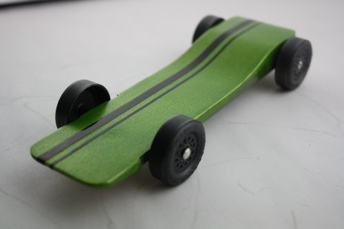 Derby Dust Car Kit Fast Speed Complete Ready to Assemble for Pine Wood Car Derby -Physics Lecture