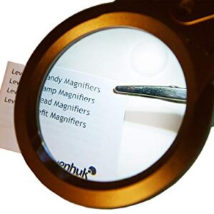 Levenhuk Zeno Refit ZF21 2X / 6X Magnifier with Third Helping Hand, LED Light, Alligator Clips, Soldering Iron Holder and Accessory Tray