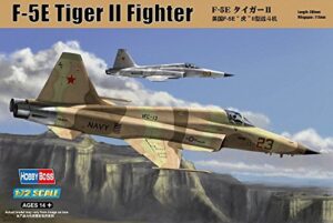 hobby boss f-5e tiger ii fighter airplane model building kit