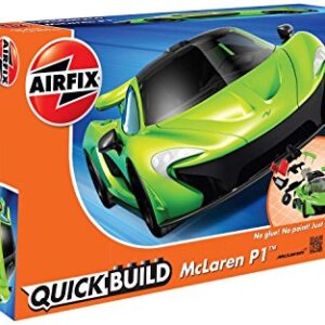 Airfix Quickbuild McLaren P1 Green Snap Together Plastic Model Kit J6021