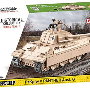 Cobi toys 905 Pcs Hc WWII Panzer V Panther Ausf.G Sd.Kfz.171