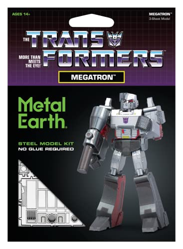 Metal Earth Transformers Megatron Color 3D Metal Model Kit Fascinations