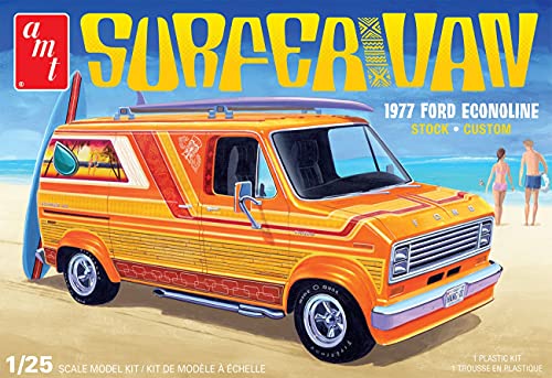 Round 2 1977 Ford Surfer Van 2T (AMT1229M)