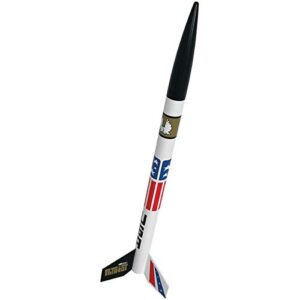 Estes 652 Citation Patriot Flying Model Rocket Kit 0652 | Intermediate Level Build | Soars up to 600'