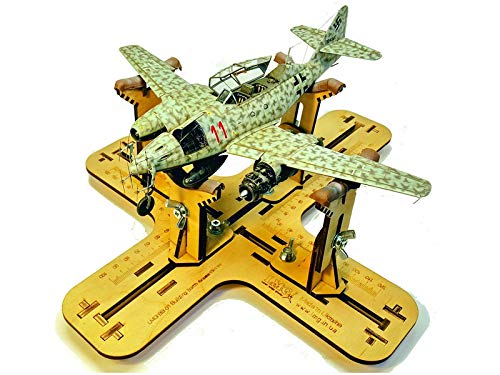 LMG BB-01 1/32-1/144 Airplane Building Berth, Laser Model Graving, Stand