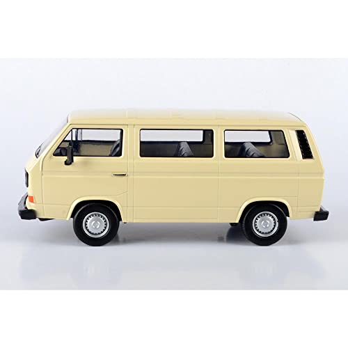 VW Type 2 (T3) Van Beige Timeless Legends Series 1/24 Diecast Model Car by Motormax 79376