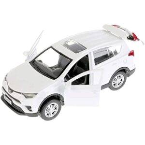 toyota rav4 diecast car 1/36 scale compact crossover suv – russian collectible metal model