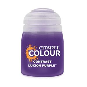 citadel contrast paint – luxion purple – 18ml pot