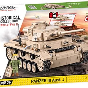 COBI Historical Collection World War II Panzer III Ausf. J Tank