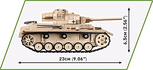 COBI Historical Collection World War II Panzer III Ausf. J Tank