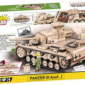 COBI Historical Collection World War II Panzer III Ausf. J Tank