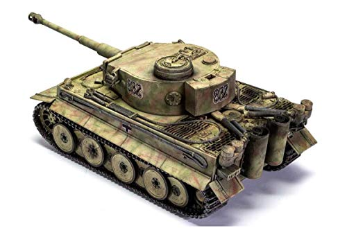 Airfix Tiger I 'Early Version' 1:35 WWII Military Tank Armor Plastic Model Kit A1363