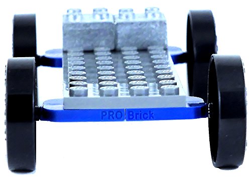 PRO Brick Wheel - Axle Assembly for Brick Derby Car Racing (Set of 4) by Pinewood Pro