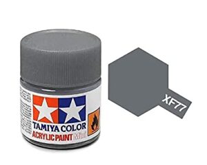 tamiya flat acrylic paint mini 10ml ijn grey (sasebo arsenal) xf77