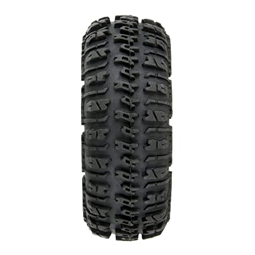Pro-line Racing 1/24 Trencher F/R 1.0" Tires Mounted 7mm Black Impulse 4 SCX24 PRO1020910