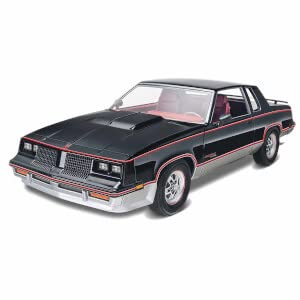 Revell 85-4317 '83 Hurst Oldsmobile Model Car Kit 1:25 Scale 94-Piece Skill Level 4 Plastic Model Building Kit, Black