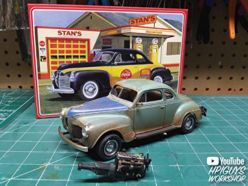 AMT 1941 Plymouth Coupe (Coca-Cola) 2T 1/25 Scale Model Kit (AMT1197M)