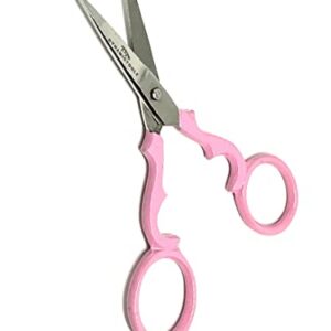 MS TOOLZ 2-PCS Pink and Purple Sidehopper Assorted Jump Stitch Scissor