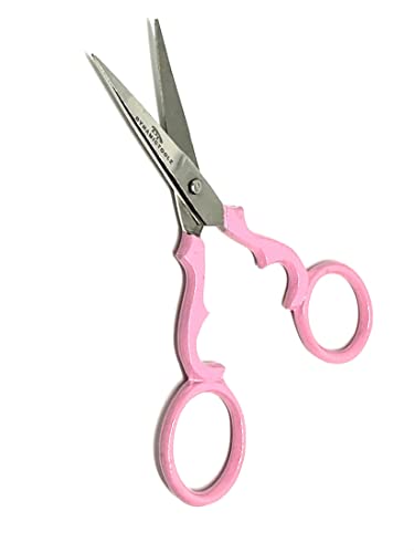 MS TOOLZ 2-PCS Pink and Purple Sidehopper Assorted Jump Stitch Scissor