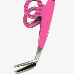 MS TOOLZ 2-PCS Pink and Purple Sidehopper Assorted Jump Stitch Scissor