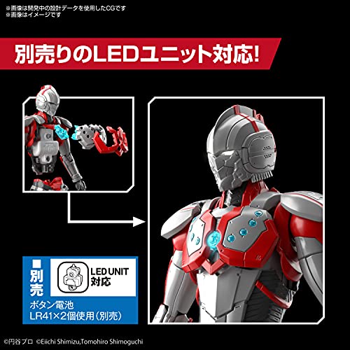 Bandai Hobby - Ultraman - Ultraman Suit Zoffy -Action-, Bandai Spirits Hobby Figure-Rise Standard Model Kit Multi, 199627