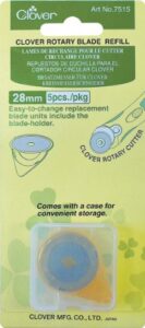 28mm rotary cutter blades-5/pkg [office product]