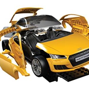 Airfix Quickbuild Audi TT Coupe Yellow Brick Building Model Kit J6034