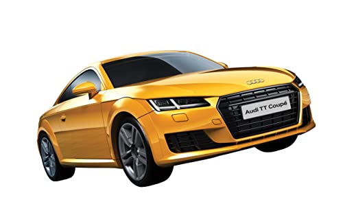 Airfix Quickbuild Audi TT Coupe Yellow Brick Building Model Kit J6034