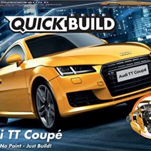 Airfix Quickbuild Audi TT Coupe Yellow Brick Building Model Kit J6034