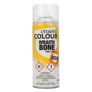 citadel colour spray primer: wraith bone