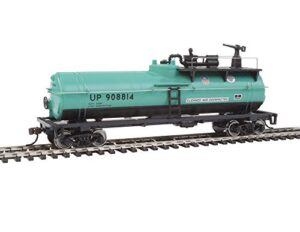 waltherstrainline ready to run union pacific #908814 firefighting car, green/black