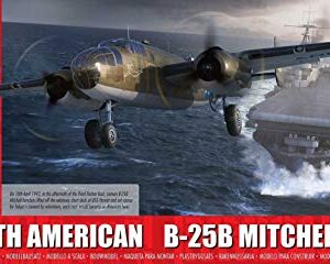 Airfix North American B-25B Mitchell 1:72 WWII Military Aviation Plastic Model Kit A06020, Assorted