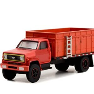 ModelToyCars 1980 Chevy C-70 Grain Truck (Weathered), Red - Greenlight 45150A - 1/64 Scale Diecast Car